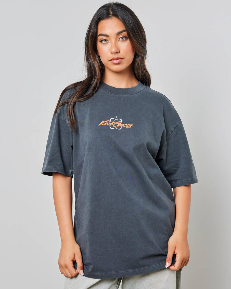 Kiss Chacey Redwood Heavy Box T-Shirt for Womens