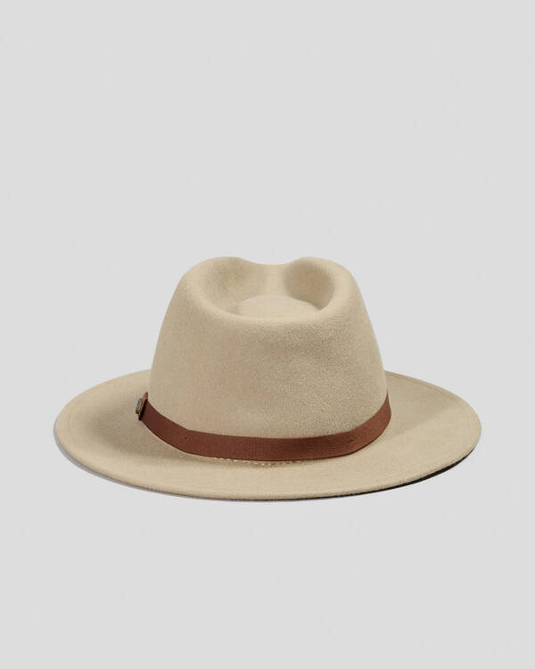 Brixton Messer Packable Fedora for Womens