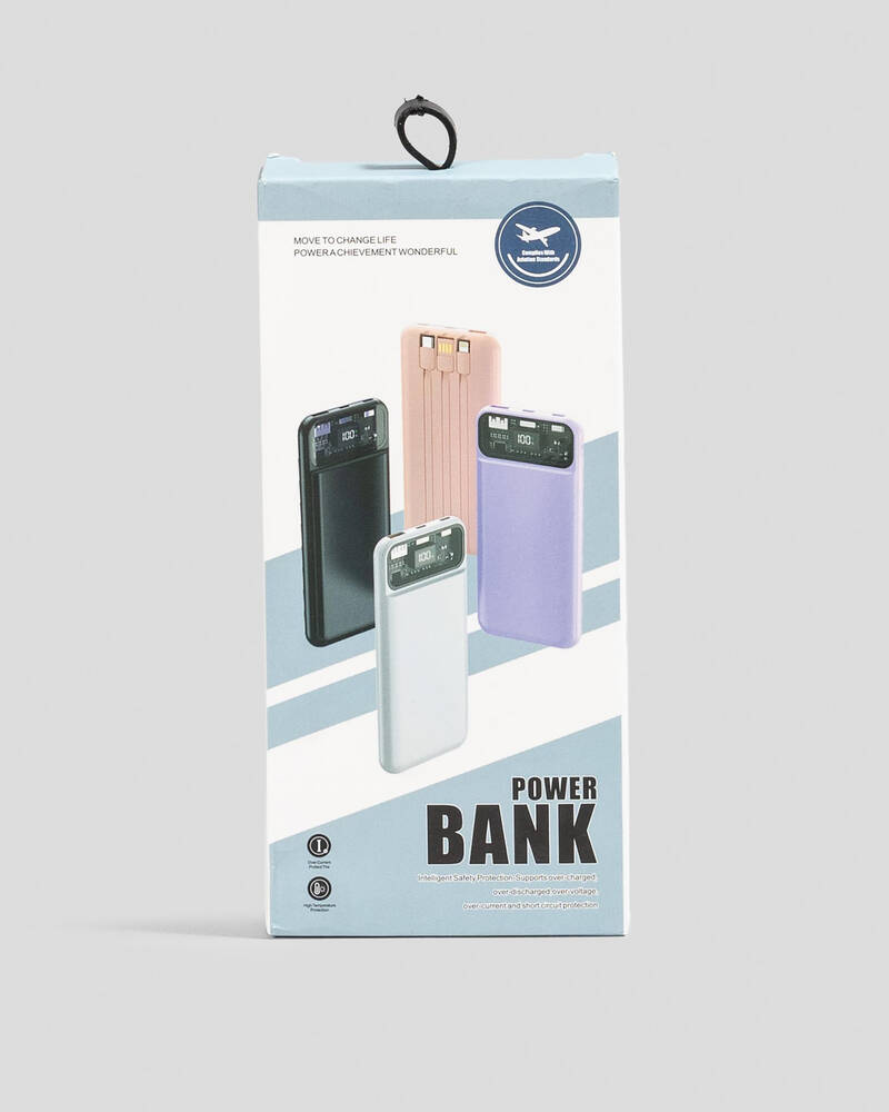 Get It Now 3 in 1 Portable Power Bank Charger for Unisex