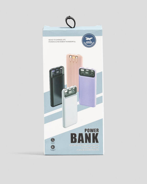 Get It Now 3 in 1 Portable Power Bank Charger for Unisex
