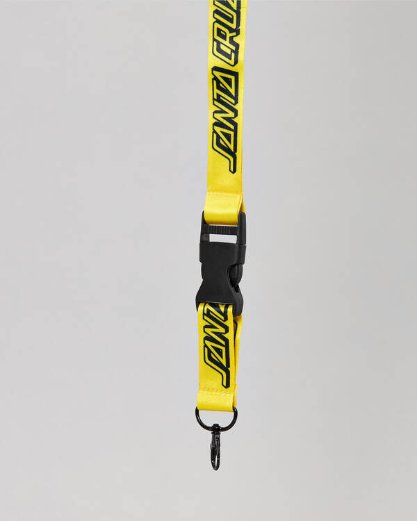 Santa Cruz Classic Strip Lanyard for Unisex