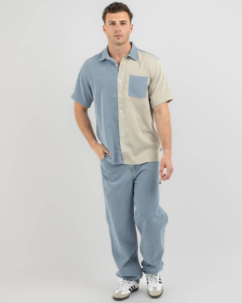 Town & Country Surf Designs Stinger Cord Short Sleeve Shirt for Mens