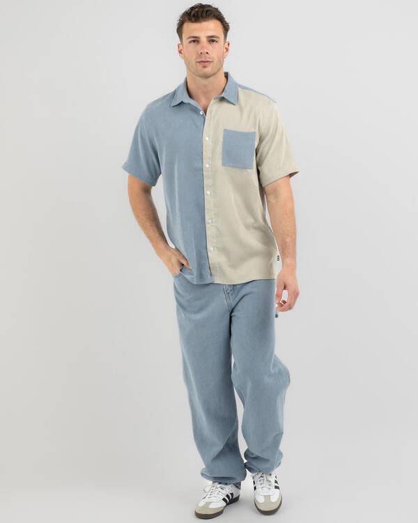 Town & Country Surf Designs Stinger Cord Short Sleeve Shirt for Mens