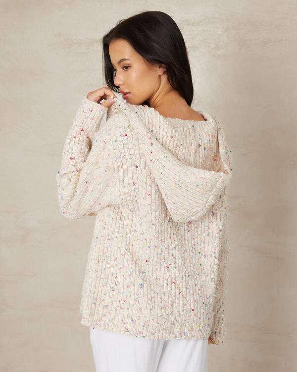 Mooloola Sam Hooded Knit Cardigan for Womens