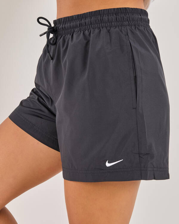 Nike Mid-Rise Essential Woven Shorts for Womens