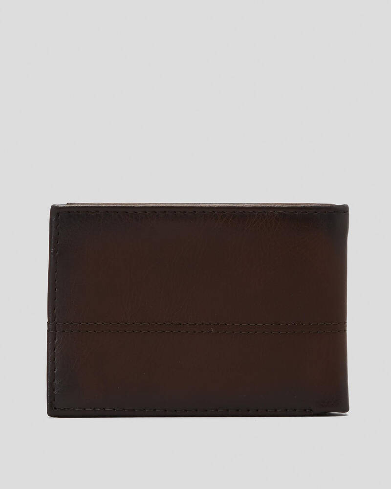 Rip Curl Corpawatu Icon Faux Leather Slim Wallet for Mens