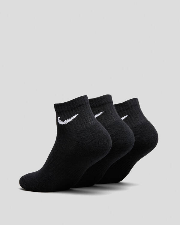 Nike Boys' Training Ankle Socks 3 Pack for Mens