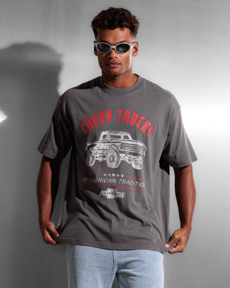 Gilroy Chevrolet Heritage Stamp Vintage T-Shirt for Mens