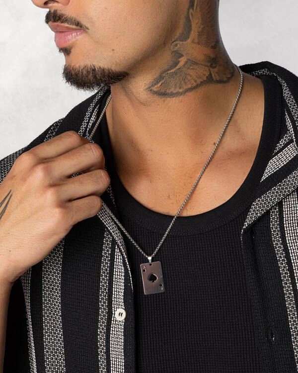 REPUBLIK Ace Of Spades Necklace for Mens