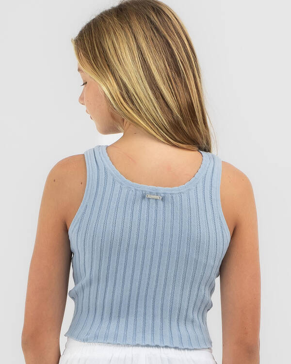 Mooloola Girls' Harley Pointelle Top for Womens