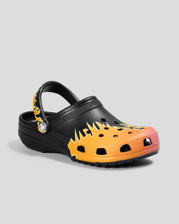 Crocs Classic Flames Clog for Unisex