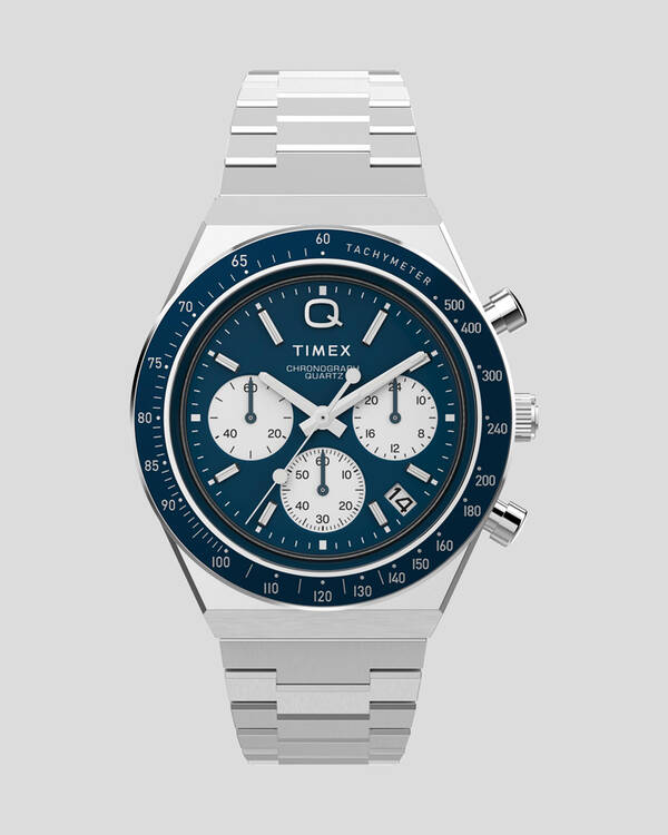 Timex Chronograph 40 mm Stainless Steel Watch for Mens