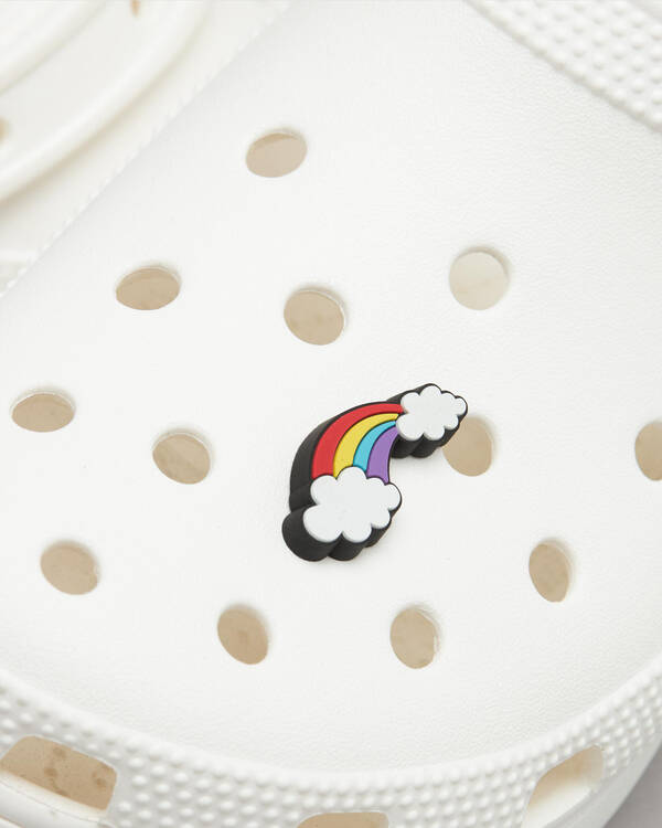 Crocs Rainbow with Clouds Jibbitz for Unisex