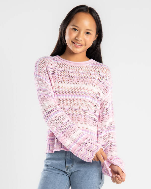 Mooloola Girls Dream Catcher Crochet Jumper for Womens