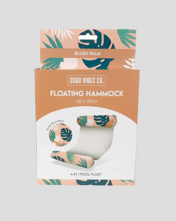 Get It Now Blush Palm Floating Hammock for Womens