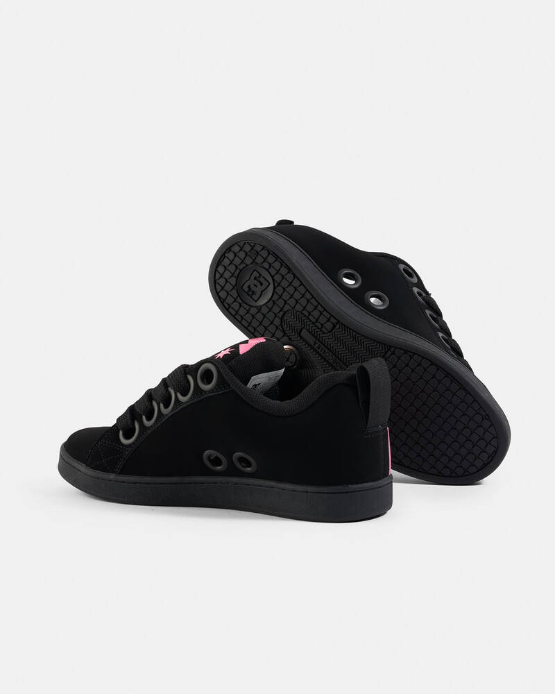 DC Shoes Womens Court Graffik Puff Shoes for Womens
