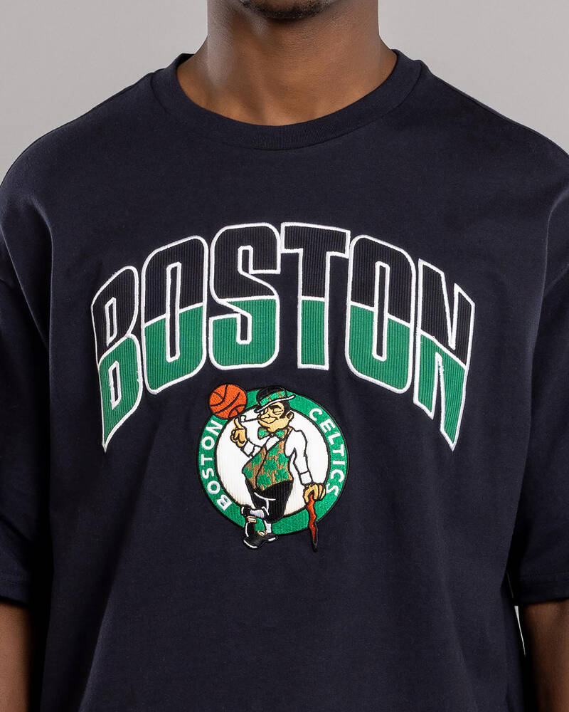 New Era Boston Celtics Arch Oversized T-Shirt for Mens