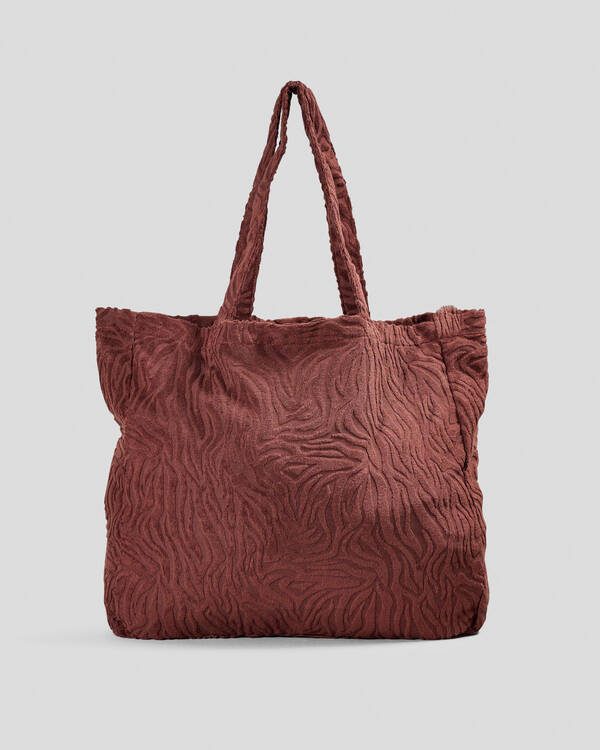 Rhythm Amazon Terry Beach Bag for Womens