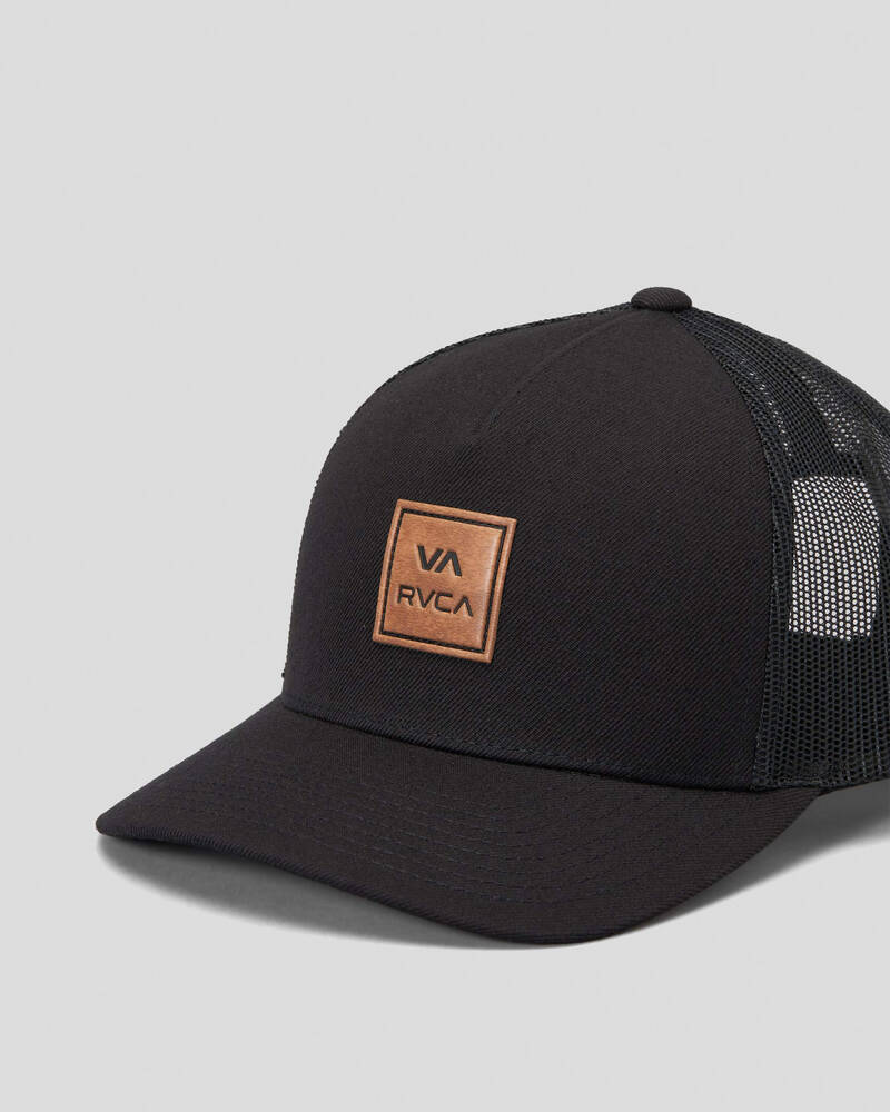 RVCA VA ATW Curved Brim Trucker Cap for Mens