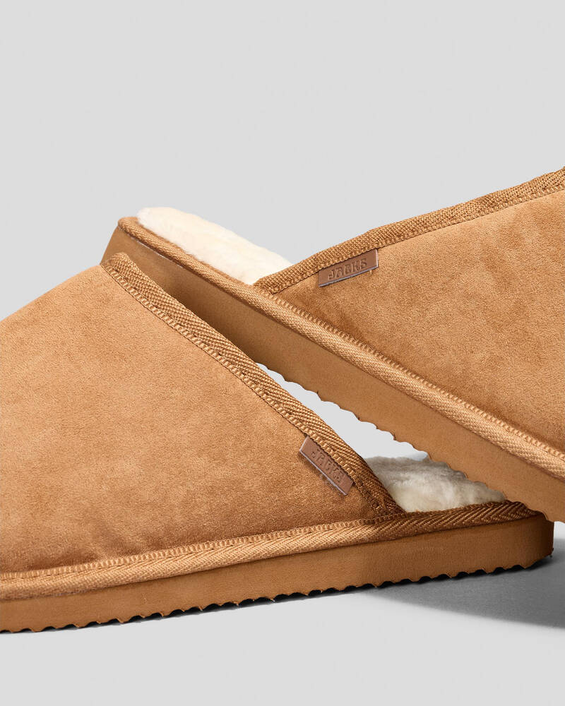 Jacks Chugg Slipper Chestnut for Mens