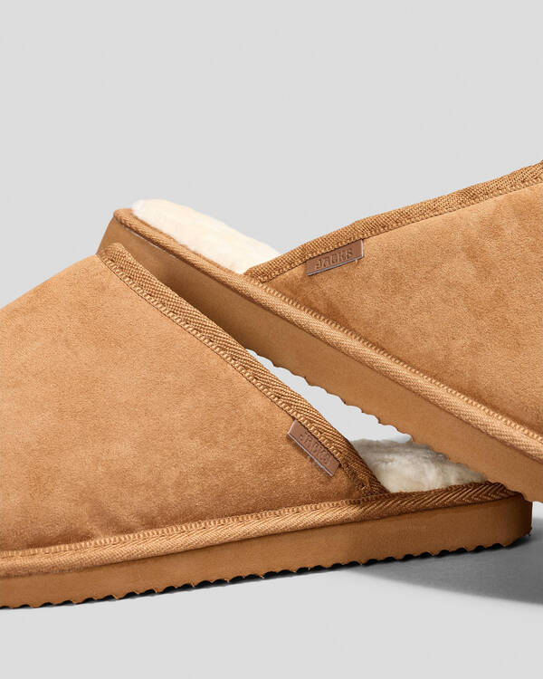 Jacks Chugg Slipper Chestnut for Mens