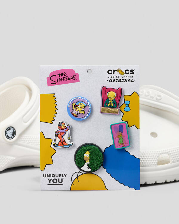 Crocs The Simpsons Jibbitz 5 Pack for Unisex