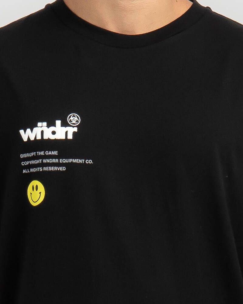 Wndrr Illegible Box Fit T-Shirt for Mens