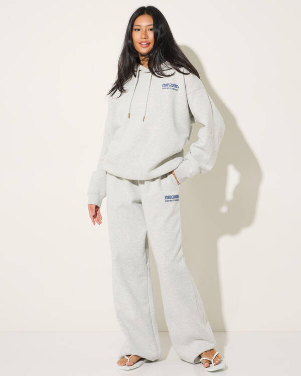 Rip Curl Surf Puff Wide Leg Track Pants for Womens