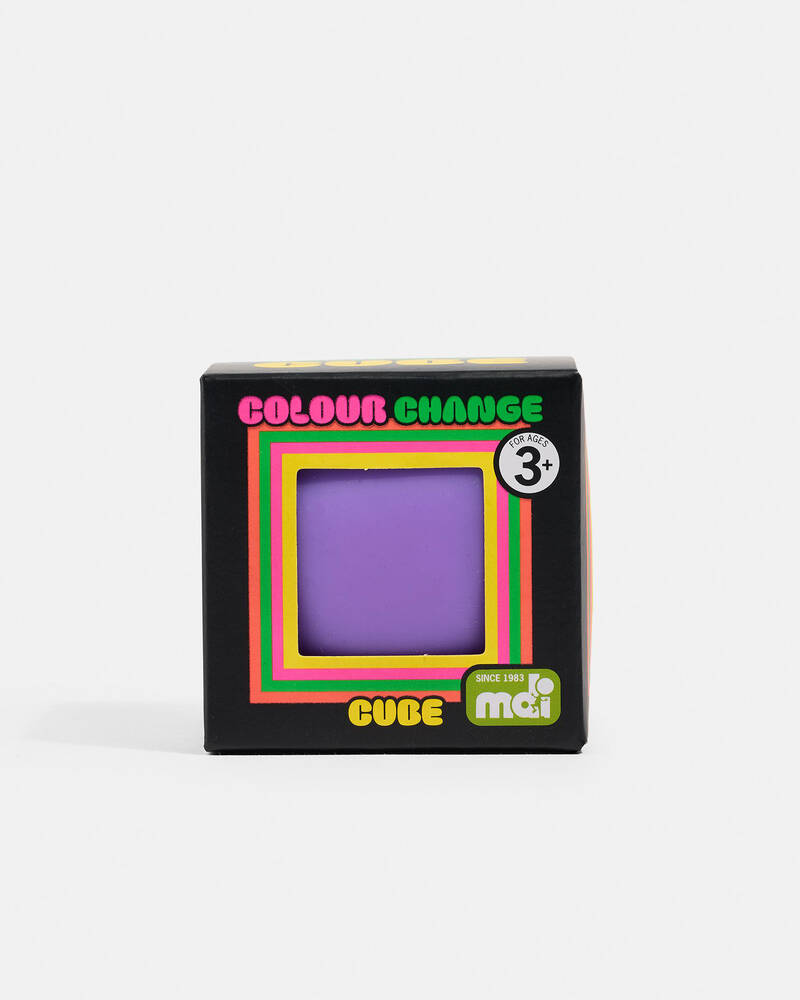 Smooshos Colour Change Cube Squishy Fidget Toy for Unisex