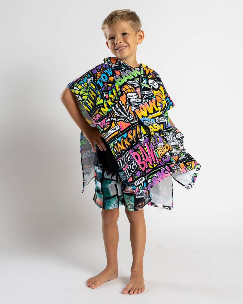 Jacks Kids' Crash Hooded Towel for Mens