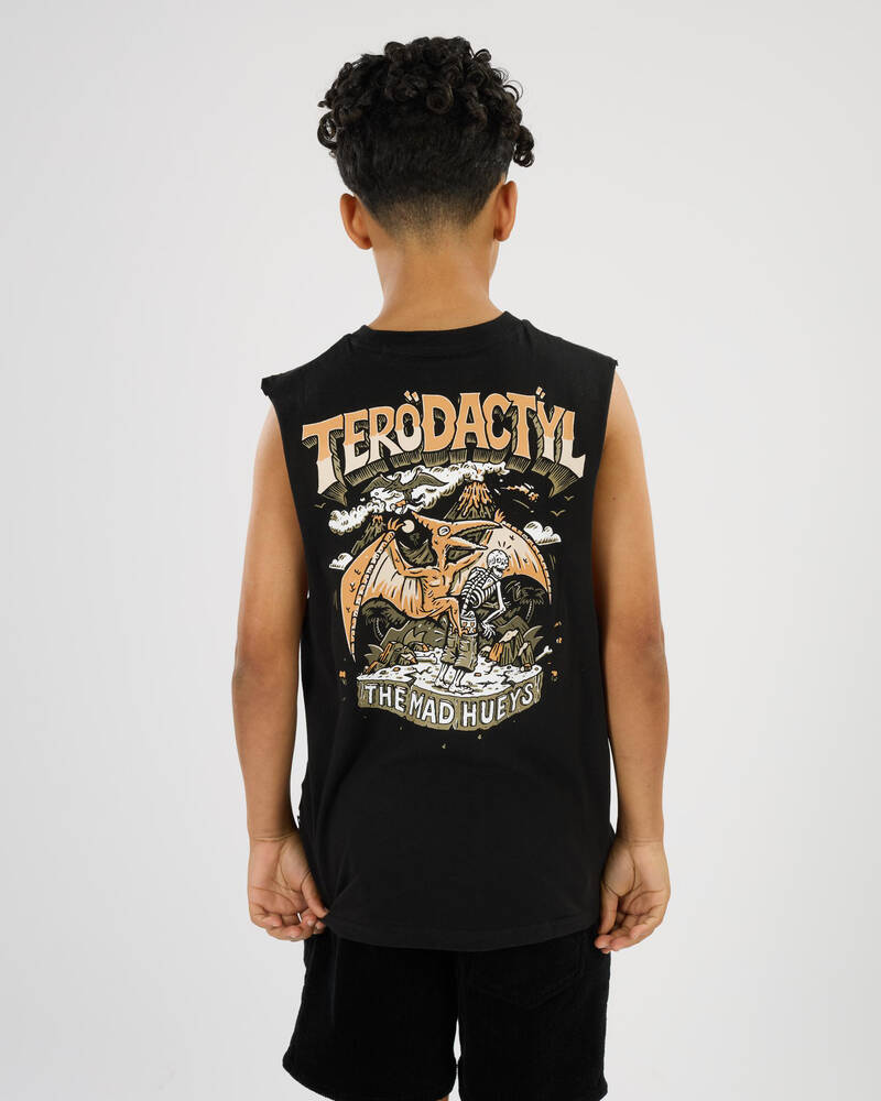 The Mad Hueys Boys' Terodactyl Muscle Tank for Mens