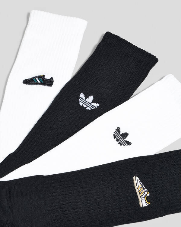 adidas Samba Crew Socks 2 Pack for Mens