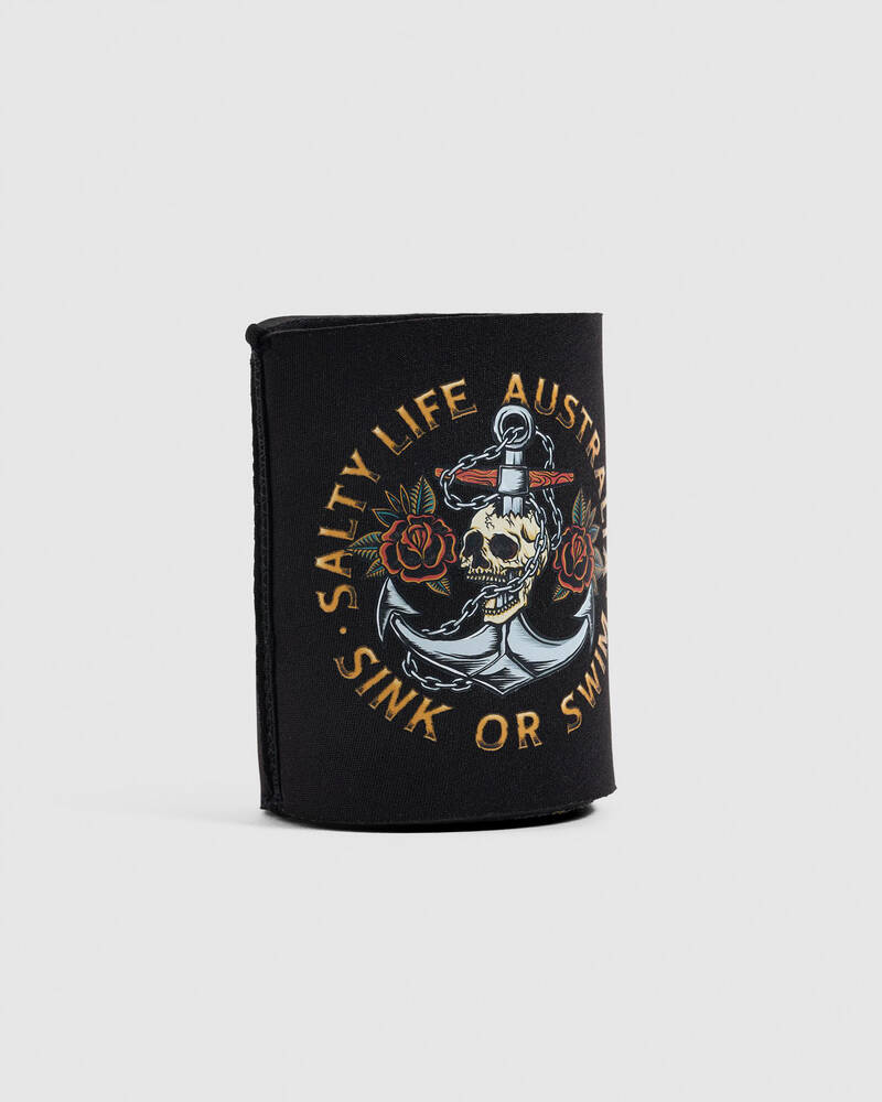Salty Life Sink or Swim Stubby Cooler for Mens