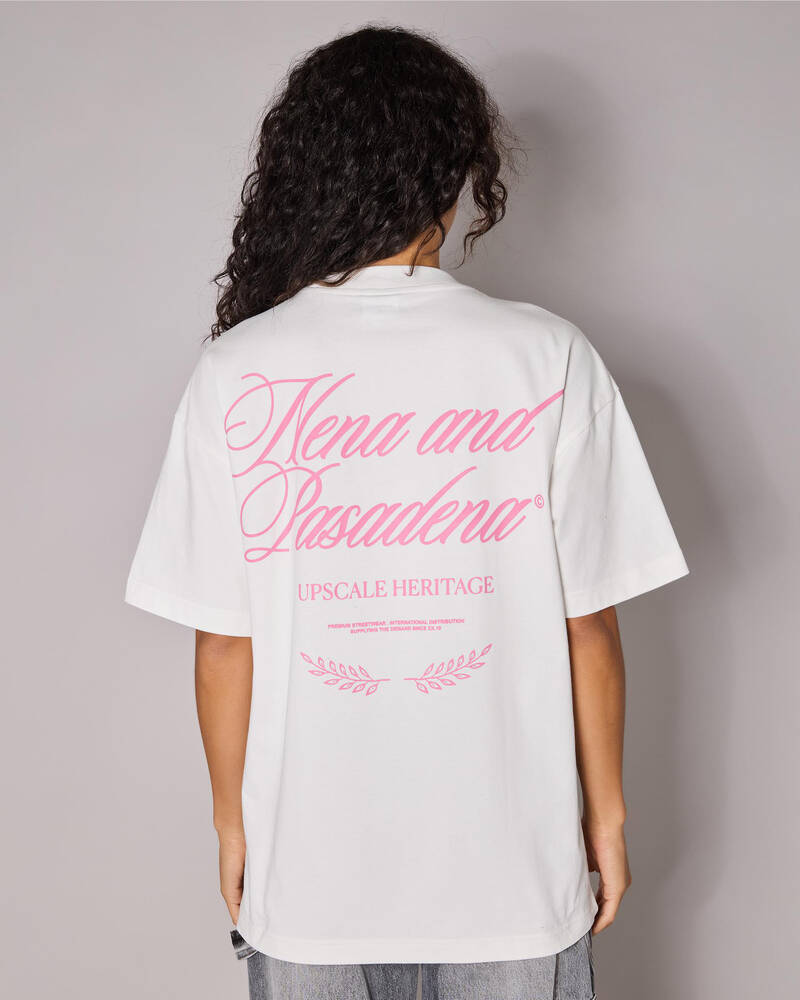 Nena & Pasadena Gentlemen Raptor Oversized T-Shirt for Womens