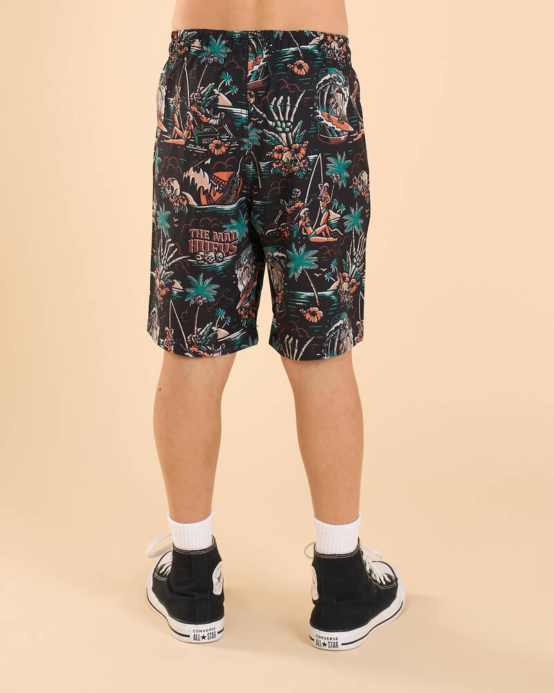 The Mad Hueys Boys' She'll Be Right Volley Shorts for Mens