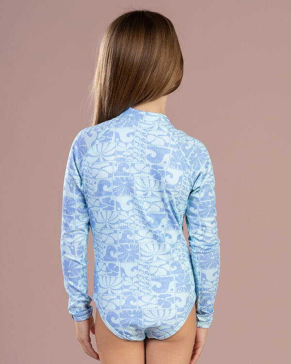Rip Curl Toddlers' Oceanic Rib Long Sleeve Surfsuit for Womens