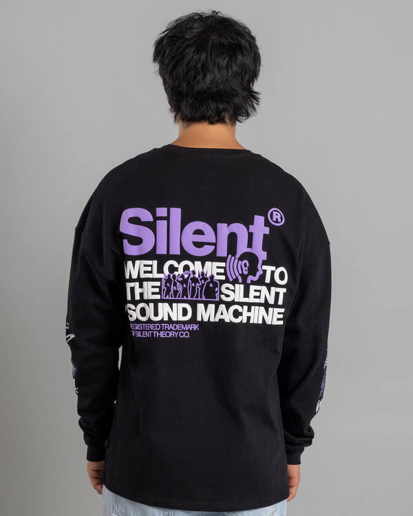 Silent Theory Sound Machine Long Sleeve T-Shirt for Mens