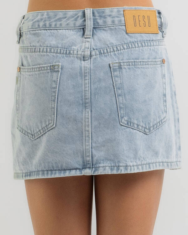 DESU Girls' Bondi Denim Skirt for Womens