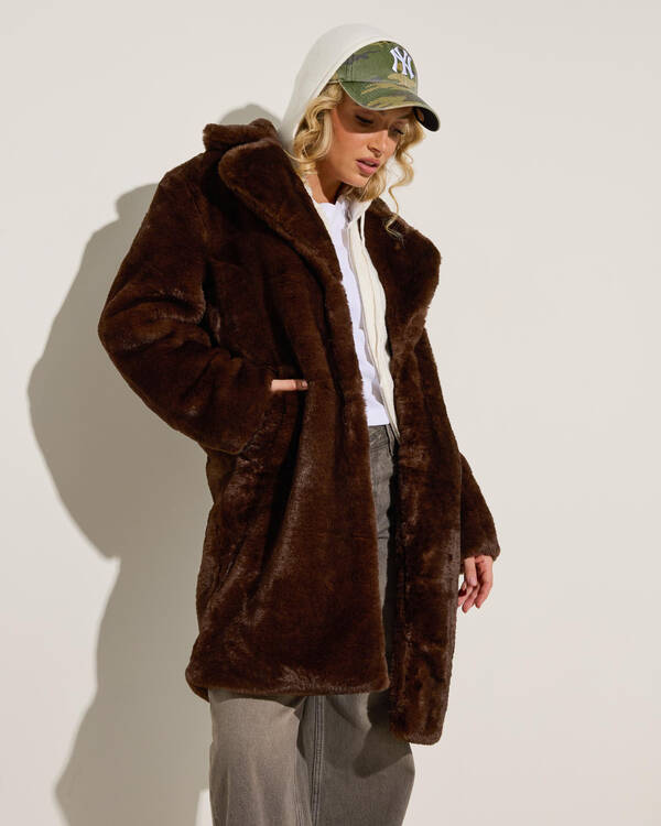 Ava And Ever Tallulah Faux Fur Jacket for Womens