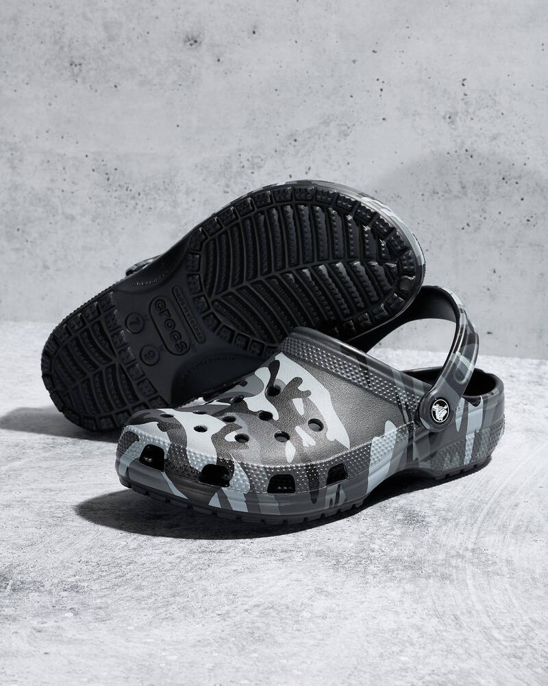 Crocs Classic Camouflage Clogs for Unisex