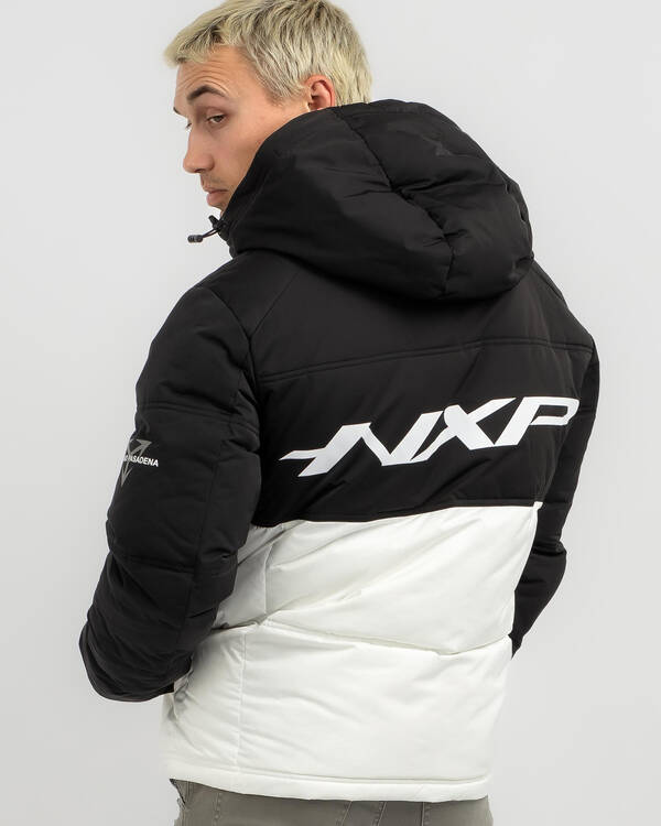 Nena & Pasadena Pavilion Hooded Puffer Jacket for Mens