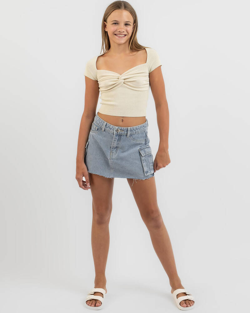 Mooloola Girls' Georgia Knit Top for Womens