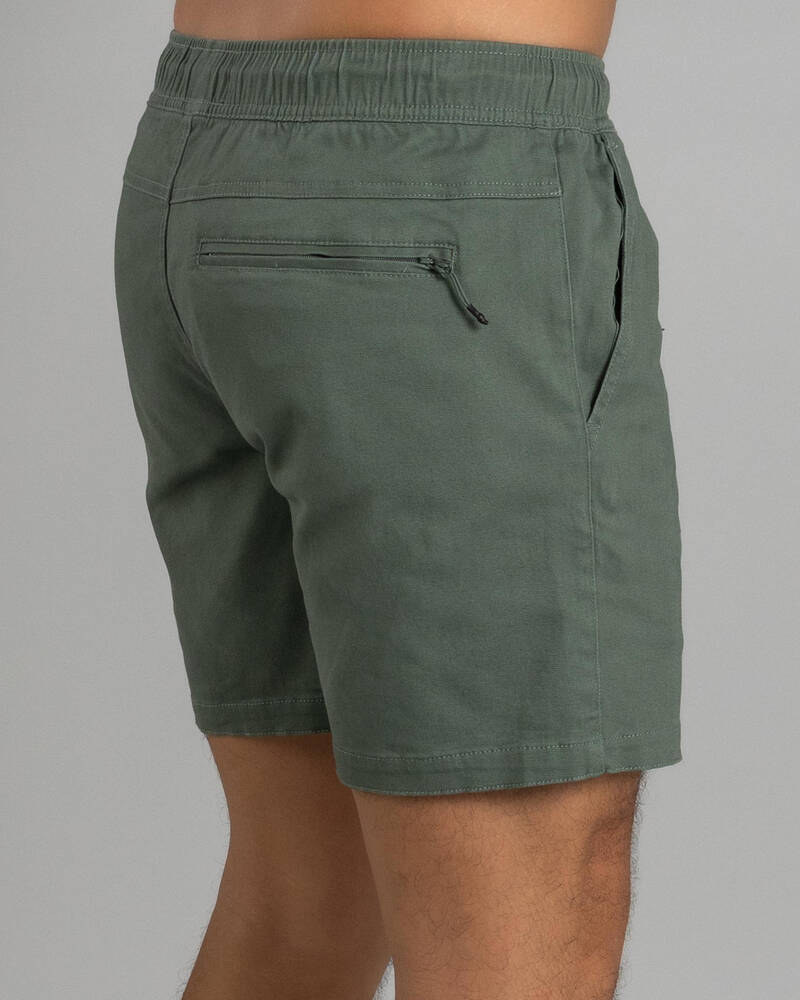 Salty Life Vision Elastic Waist Shorts for Mens