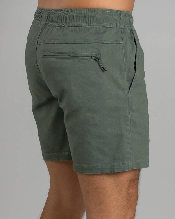 Salty Life Vision Elastic Waist Shorts for Mens