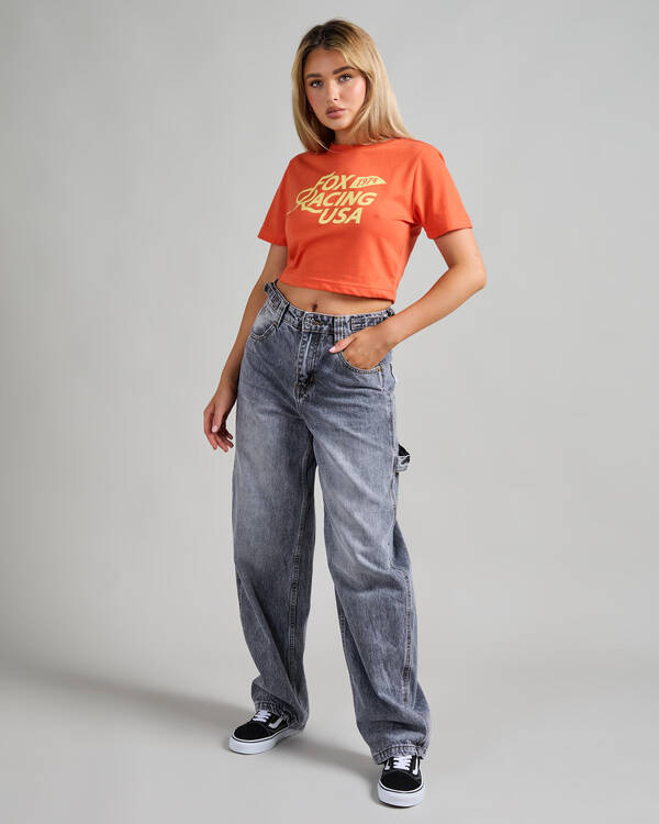 Fox Fox USA Baby Tee for Womens