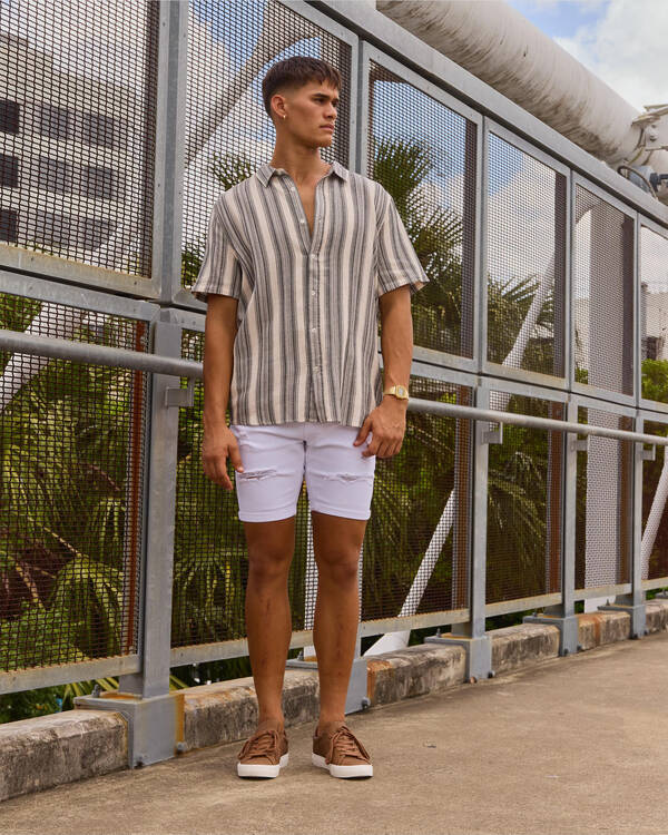 Lucid Verge Short Sleeve Shirt for Mens