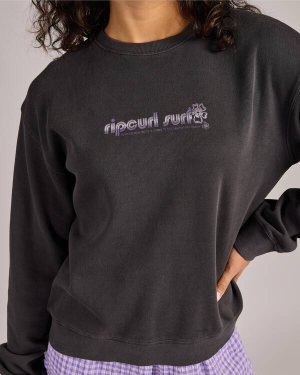 Rip Curl Neon Isles Crewneck Sweatshirt for Womens