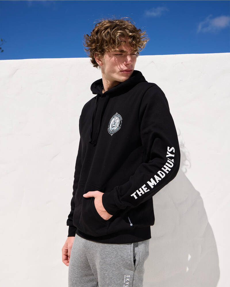 The Mad Hueys FK Off Fish On Hoodie for Mens