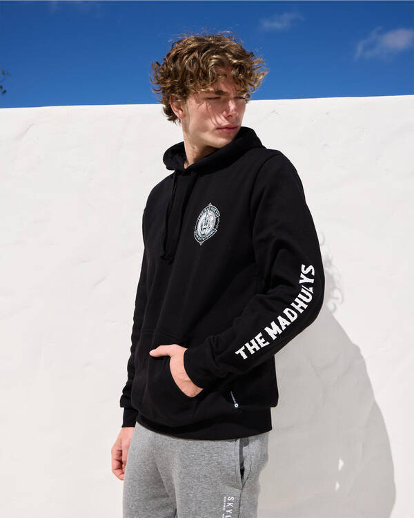 The Mad Hueys FK Off Fish On Hoodie for Mens
