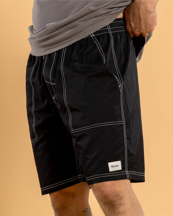 Rhythm Nylon Fatigue Jam Shorts for Mens